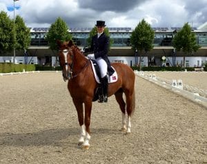 Trude Kasparek Hestengen & Tobajo Pik Disney under ME i Aachen Foto: Lasse K. Hestengen